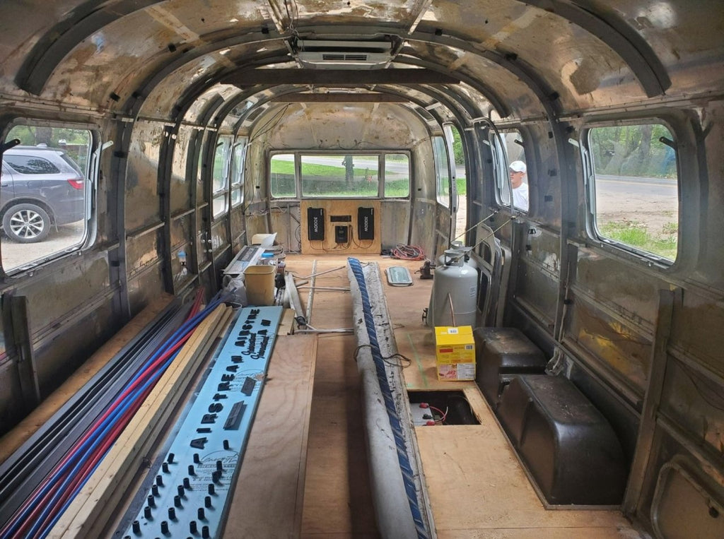 Leann's Boutique | Interior of Airstream Rebuild